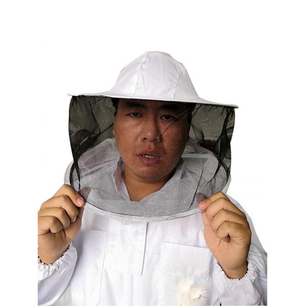Quality Cotton And Terylene xxl beekeeping protective clothing With Round Veil for sale
