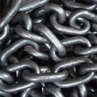 China Marine Stud and Studless Link Anchor Chain Common Marine Stud Anchor Chain factory