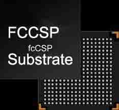 Quality BT FCCSP Package Substrate 3x3mm Green Color For Flip Chip Assembly for sale