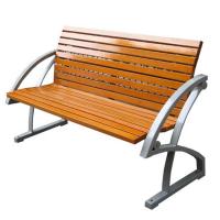 China Waterproof Outdoor Wooden Bench Furniture Anti Corrosion For Campus School factory