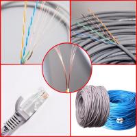 Quality HDPE Insulation 1000ft Cat5e Ethernet Cord 4Pairs UTP Type for sale