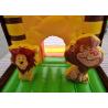 China 8 Meters Long Kids Inflatable Jungle Bouncy Castle With Tunnel With EN14960 Certified factory