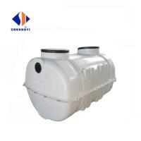 China 50000L/Hour Productivity Underground FRP Plastic Septic Tank For Sewage Water Treatment factory