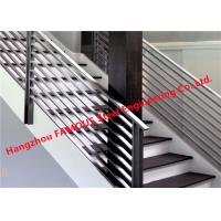 China Round Or Rectangle Top Pipe Smooth 800MM Stainless Steel Stair Handrail Anti Corrosion factory
