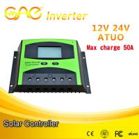 China 50A PWM solar charge controller 12V/24V/48V solar battery charging controller for sale