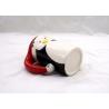 China Dolomite Penguin Design 3D Ceramic Mug Hand Painted For Christmas / Winter factory