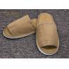 China Disposable Close Toe Hotel Room Slippers / Disposable Travel Slippers factory