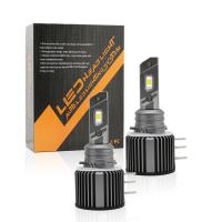 Quality ODM Faros Focos Luc H15 Led Headlight Bulb 8000Lm For Car Halogen Led Head Light for sale