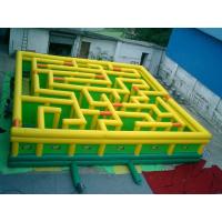 China Inflatable Maze Games, Inflatable Tunnel Maze Game For Adults factory