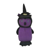 Quality LED Light 0.26M 10.24 Inch Purple Owl Stuffed Animal Halloween Cuddly Toys for sale