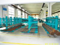 China Blue / Orange Cantilever Racking System With Cold Rolling Steel factory