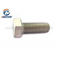 china 304 316 Stainless Steel Hex Head ASME Right Hand Threads Inch Bolt