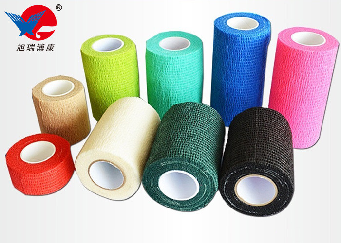 China Waterproof Self Adherent Bandage Wrap Porous Ventilated For Sports / Veterinary Area factory