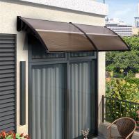 China 100x300cm mail order Door Window Awning Canopy Manual Awning Garden Shade Patio Canopy  factory