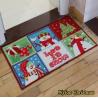China Happy Christmas Anti Slip Bath Floor Mat In Nylon Material, Best Gift For Kids,Size 40*60CM factory