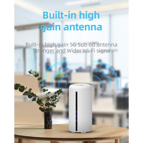 Quality Mobile Dual Band 5Ghz Wifi Router With SIM Card 1800Mbps Unlock for sale