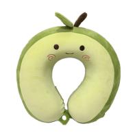 China 0.3m 11.81in U Shaped Pillow For Neck Pain Large Avocado Stuffed Animal Girlfriend Gift factory