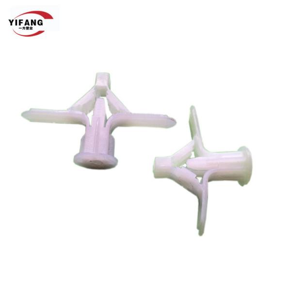 Quality Heavy Duty Plastic Toggle Anchors , Plastic Sheetrock Anchors Multi Functional for sale