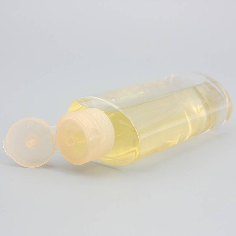 China 125ml 130ml Oval Plastic Bottle Hand Sanitizer Alcohol Gel PET Clear Flip Cap Bottle Cosmetic Lotion Baby Shampoo Bottle factory