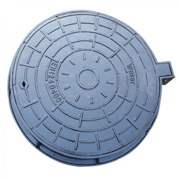 Quality Weatherproof Ductile Iron Manhole Cover D400 EN124 Easy Installation for sale