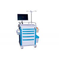 China Hospital Nurse Mobile Computer Laptop Medical Trolley Workstation Wireless Nursing Trolley Cart (ALS-WT08) for sale
