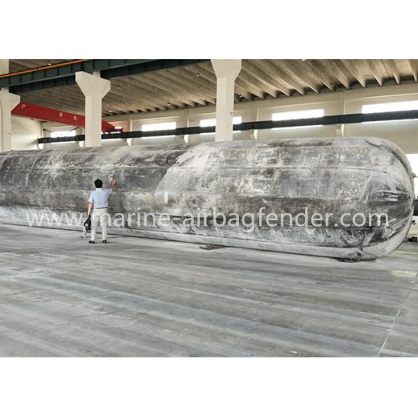 Quality High Pressure Inflatable Marine Airbags Black Corrosion And Wear Resistance for sale