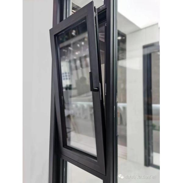 Quality Modern Aluminium Awning Windows Customized Crank / Motorized Operation for sale