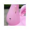 China 200cm Pink Inflatable Flamingo Floating Island Swim Pool Inflatable Raft Stock Float Bed factory