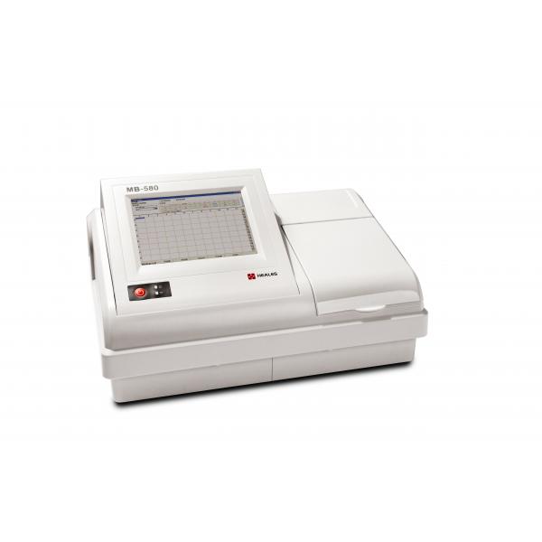 Quality 400-750nm Automated Elisa Analyzer Built In Computer Microtiter Plate Reader for sale