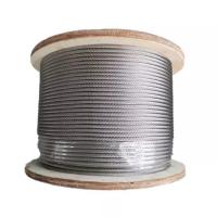 China Galvanized Steel Bulk Cable Irwc 6 X 19 Steel Wire Rope factory