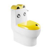 China Children One Piece Toilets , S Trap Siphon Action Jetted Bowl factory