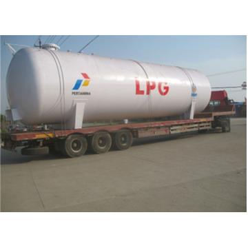 Quality 100CBM LPG Storage Tanks 50 Tons LPG Cooking Gas Tank ISO / ASME Approved for sale