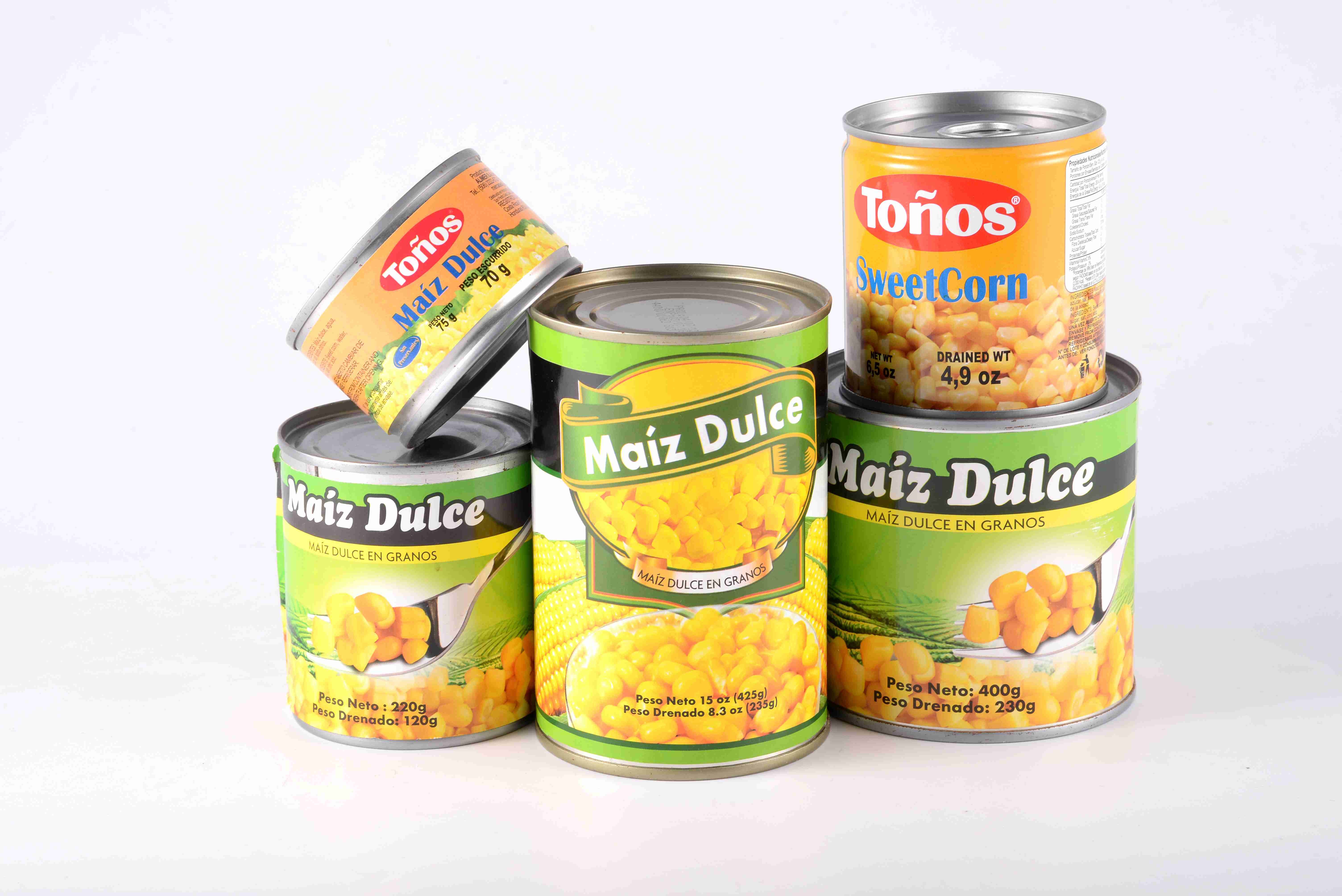 China Non GMO Yellow Canned Sweet Corn Rich Starch With Special Fragrance factory