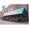 China Side Dump 60 Ton 4 Axle Semi Trailer Trucks Mechanical Suspension factory