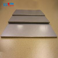 Quality 6mm PVDF 2000mm Aluminium Composite Panel Partition Rainscreen Cladding Brushed for sale