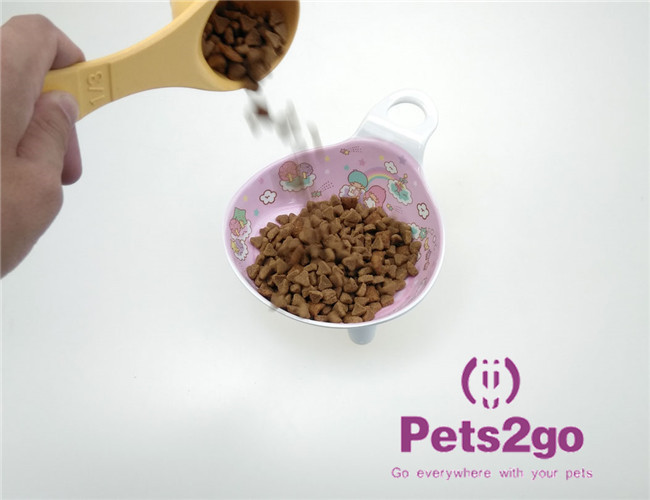 China Multi Color 110g Silicone Ceramic Dog Feeding Bowls for sale