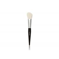 Quality Luxury Slanted Powder / Contour Makeup Brush With Leather Soft XGF Goat Hair for sale