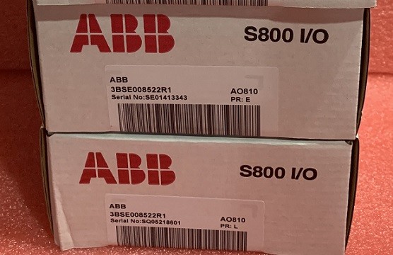 Quality 800XA AO810 ABB ADVANT CONTROLLER 3BSE008522R1 ANALOG OUTPUT 1X8 CH for sale