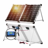 Quality Polycrystalline Silicon Foldable 120w Portable Solar Panels for sale