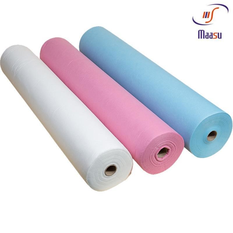 Quality Hospital Surgical Colorful PP Non Woven Fabric Roll 10gsm for sale