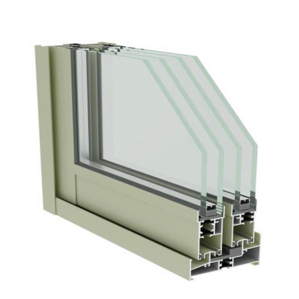 Quality 85 Series Aluminum Alloy Sliding Window Profiles 6063 T5 Aluminum Window Channel Extrusion for sale