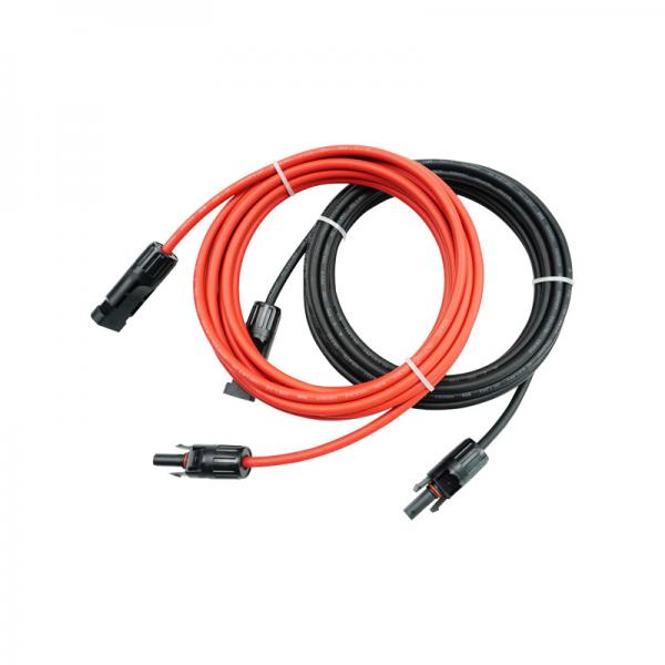 Quality High Resistant DC Photovoltaic Solar Panel Extension Cable Wire 4mm 6mm 10 AWG for sale