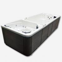 Quality 1320mm Outdoor Acrylic Garden Massage Hot Spa Tubs Comfortable 1100kgs 63 Jets for sale