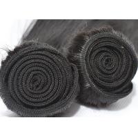 Quality No Bad Smell Peruvian Straight Hair Weave 100% Unprocessed Black With A Little for sale