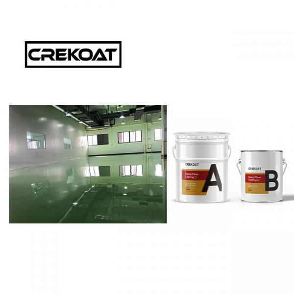 Quality Textured Industrial Anti Slip Epoxy Floor Paint For Roller Applied Coats for sale