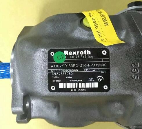 Quality Rexroth Hydraulic Pump R910936569 AA10VSO18DRG /31R-PPA12N00 for sale