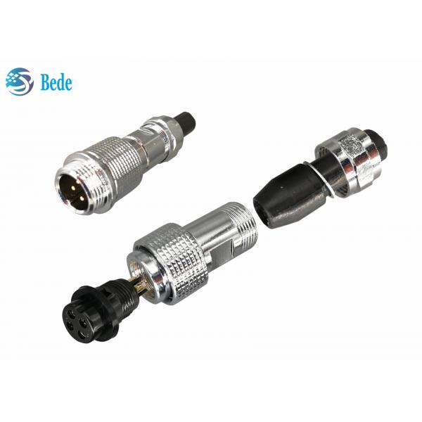 Quality GX16 Aviation Waterproof IP68 Cable To Cable Docking Connector Style 2~10 Pin for sale