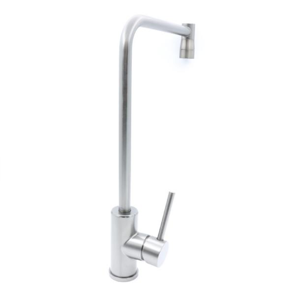 Quality Modern Stainless Steel Brushed Pull Out Kitchen Faucet Deck Mounted for sale