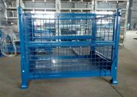 China Portable Warehouse Storage Cages On Wheels Customized Sizes / Colors factory