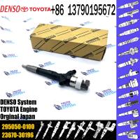 China Fuel Injector 23670-39196 295050-0100 23670-30190 For Toyota Hilux Hiace 1KD-FTV 3.0L factory